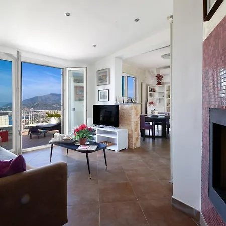 Spacious With Pool, Jacuzzi & Panoramic Sea View * 索伦托