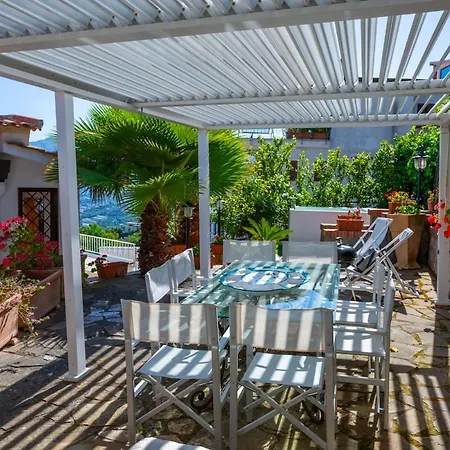 Spacious With Pool, Jacuzzi & Panoramic Sea View 索伦托